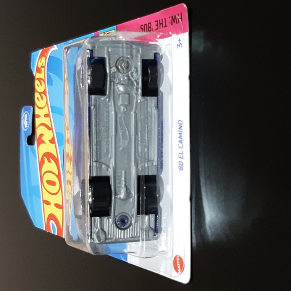 '80 El Camino Blue Hot Wheels The 80s Collection Chevy Retro Nostalgia - Picture 9 of 11